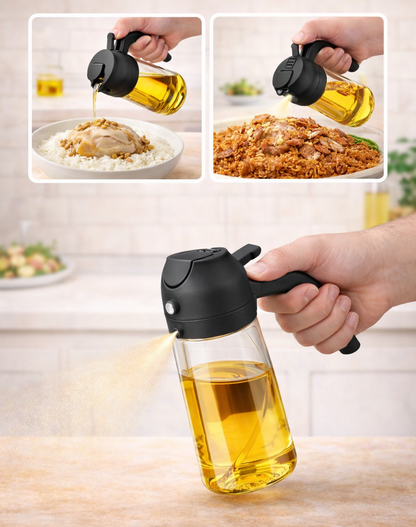 خزان زيت الرشو و السكب ثنائي الوظيفة